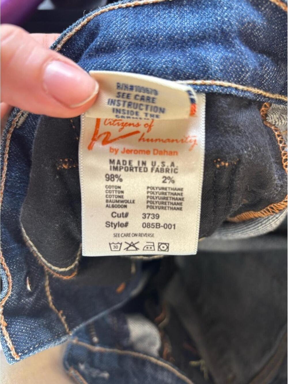 Y2K Low Rise Bootcut Citizens of Humanity Jeans Size 30 - Picture 9 of 14